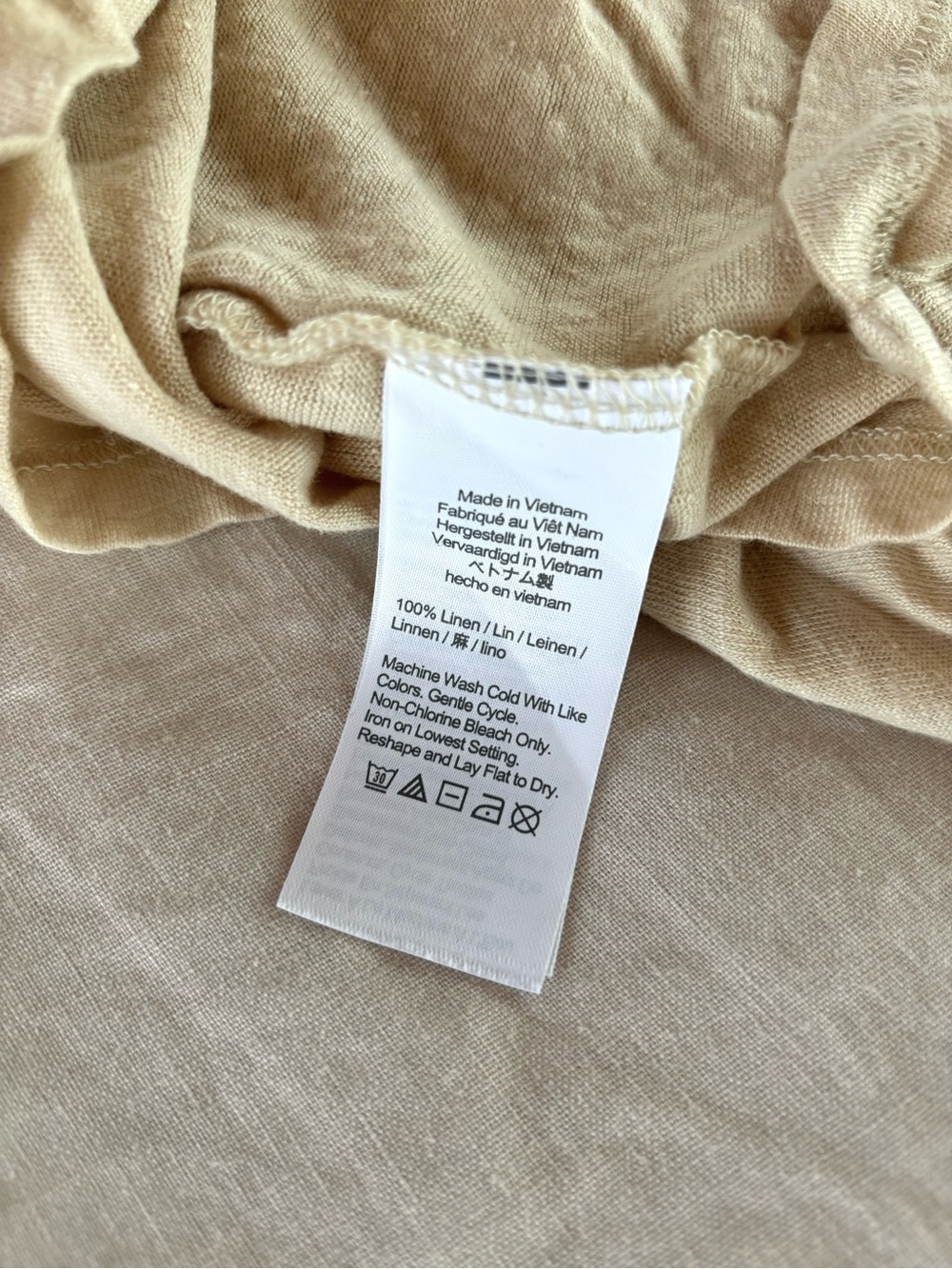 Linen Jersey Tee - Picture 3 of 5